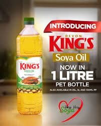 Devon King's Soya Oil 1L