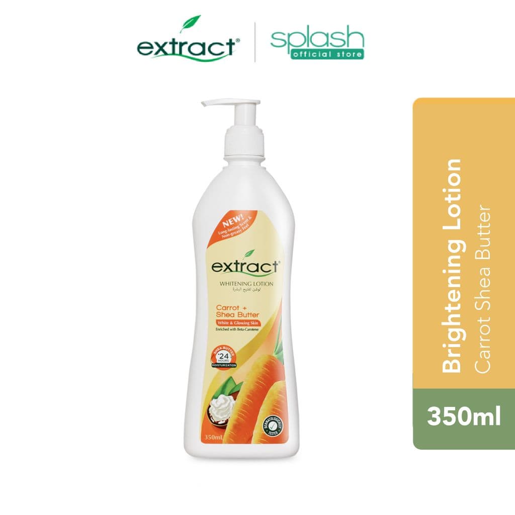 Extract Whitening Lotion Carrot + Shea Butter (350ML)