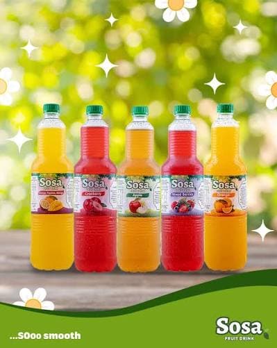 Sosa Fruit Drink 1Litre