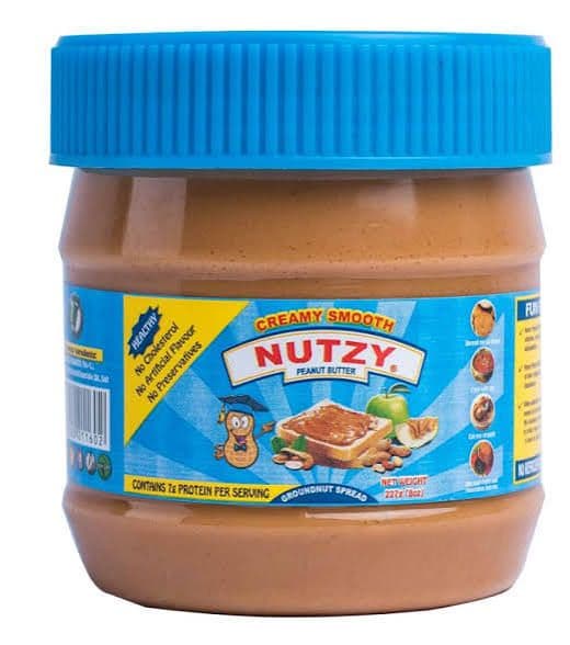Nutzy Peanut Butter Creamy Smooth 227g