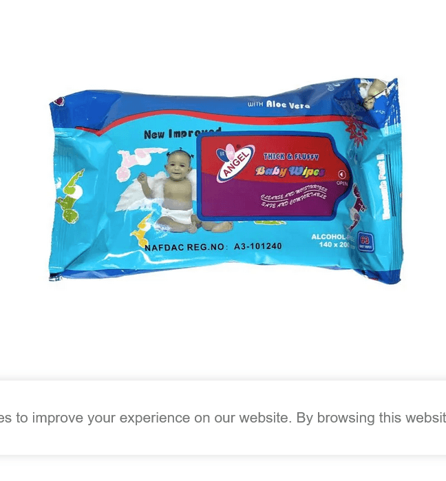 Angel Baby Wipes 63 Pcs