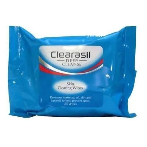 Clearasil Deep Cleanse Face Wipes - 30counts